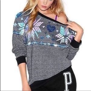 VS PINK LIMITED EDITION SWEATSHIRT AND LEGGINGS